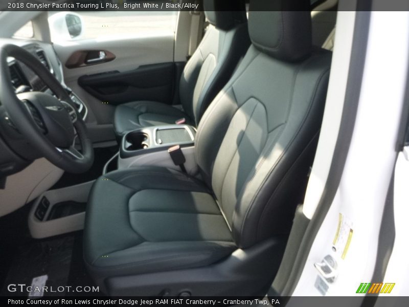 Bright White / Black/Alloy 2018 Chrysler Pacifica Touring L Plus