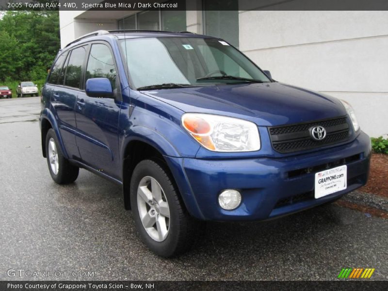 Spectra Blue Mica / Dark Charcoal 2005 Toyota RAV4 4WD