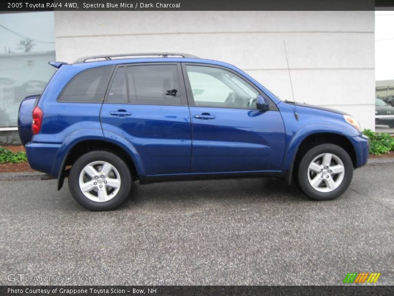 Spectra Blue Mica / Dark Charcoal 2005 Toyota RAV4 4WD