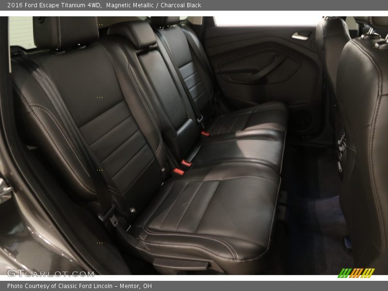 Magnetic Metallic / Charcoal Black 2016 Ford Escape Titanium 4WD