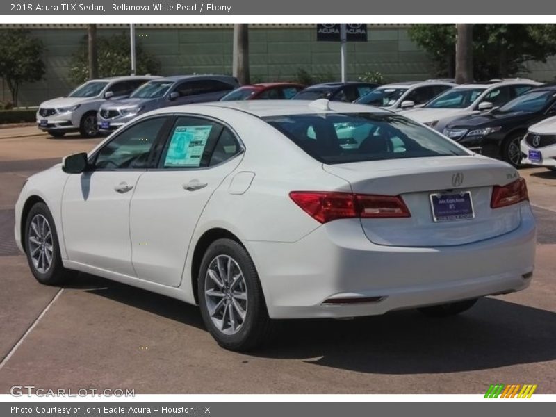 Bellanova White Pearl / Ebony 2018 Acura TLX Sedan