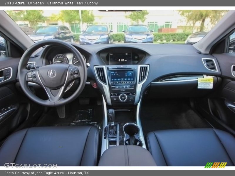 Bellanova White Pearl / Ebony 2018 Acura TLX Sedan