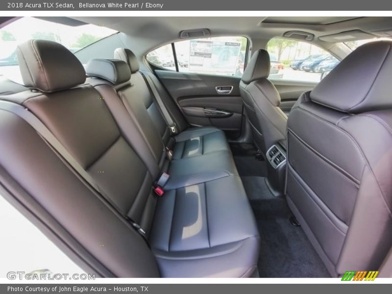 Bellanova White Pearl / Ebony 2018 Acura TLX Sedan