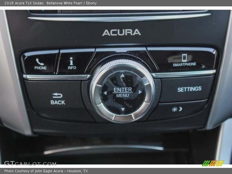 Bellanova White Pearl / Ebony 2018 Acura TLX Sedan