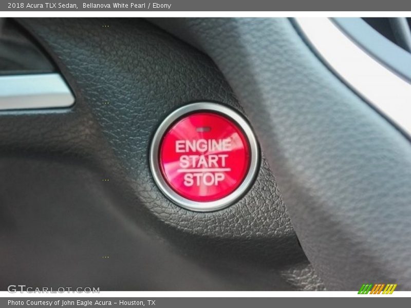 Bellanova White Pearl / Ebony 2018 Acura TLX Sedan