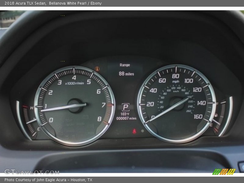Bellanova White Pearl / Ebony 2018 Acura TLX Sedan