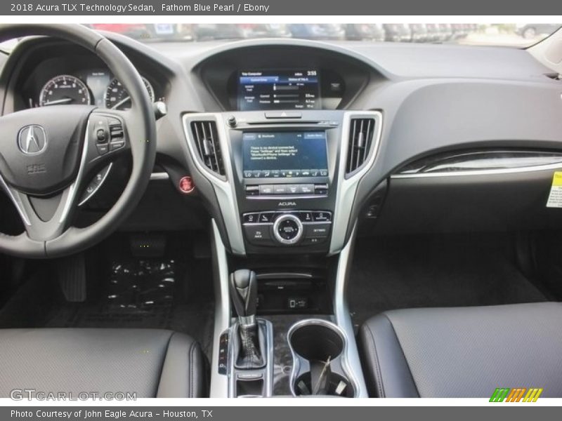 Fathom Blue Pearl / Ebony 2018 Acura TLX Technology Sedan