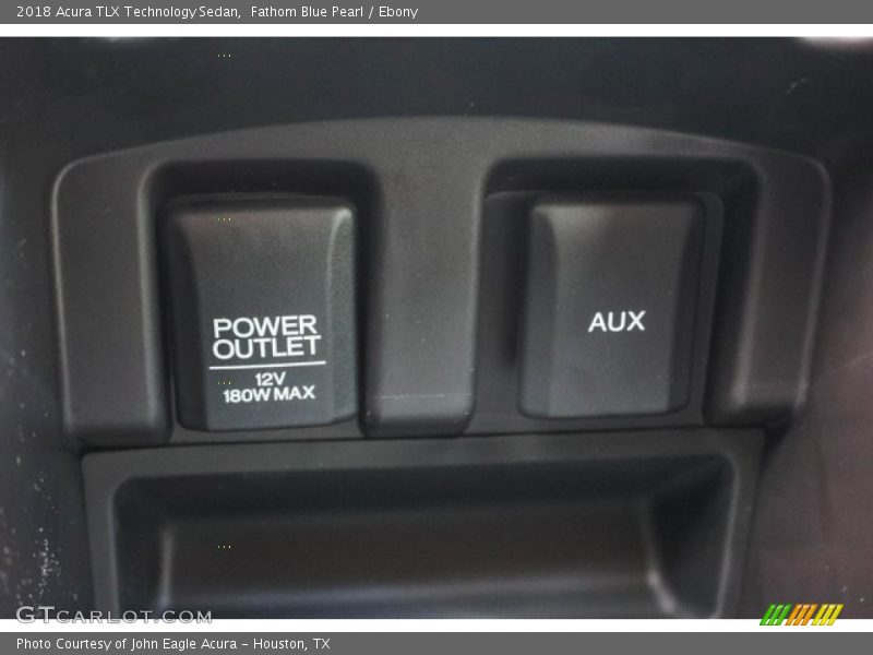 Fathom Blue Pearl / Ebony 2018 Acura TLX Technology Sedan