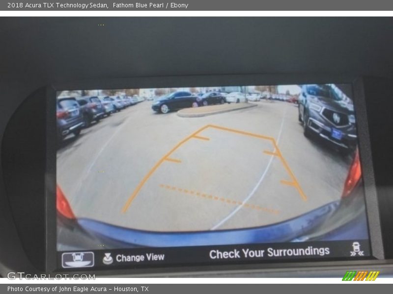 Fathom Blue Pearl / Ebony 2018 Acura TLX Technology Sedan