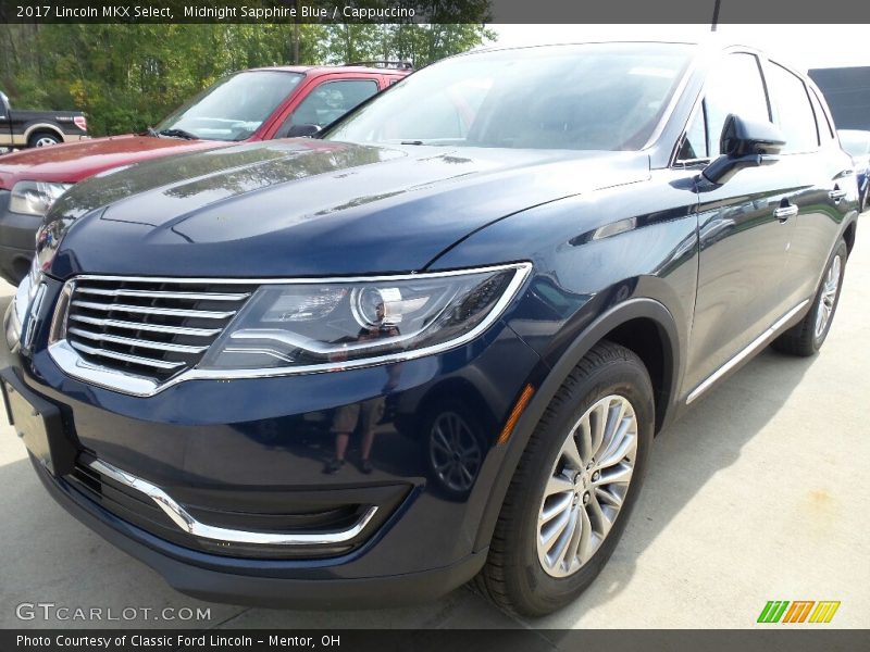 Midnight Sapphire Blue / Cappuccino 2017 Lincoln MKX Select