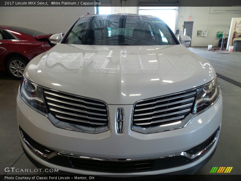 White Platinum / Cappuccino 2017 Lincoln MKX Select