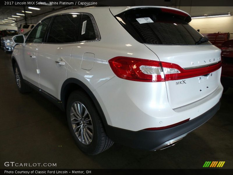 White Platinum / Cappuccino 2017 Lincoln MKX Select