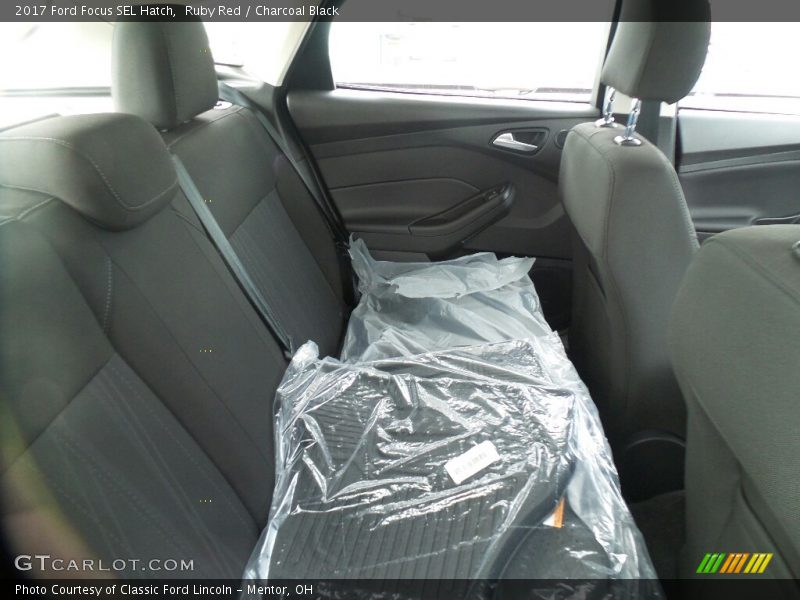 Ruby Red / Charcoal Black 2017 Ford Focus SEL Hatch