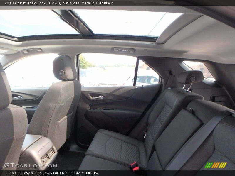Satin Steel Metallic / Jet Black 2018 Chevrolet Equinox LT AWD