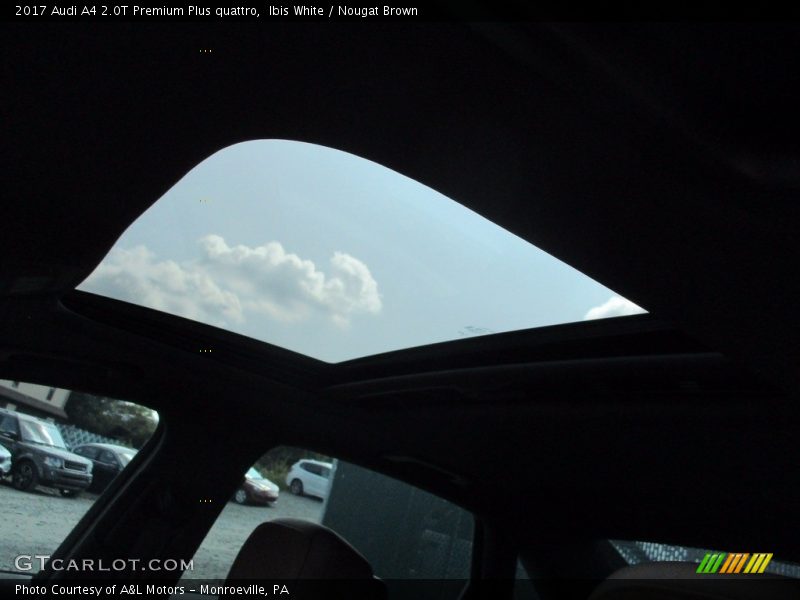 Ibis White / Nougat Brown 2017 Audi A4 2.0T Premium Plus quattro