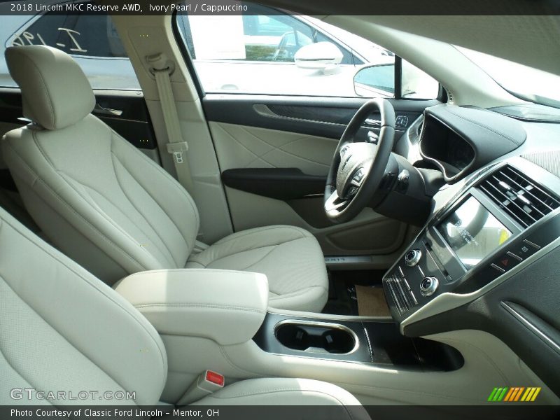 Ivory Pearl / Cappuccino 2018 Lincoln MKC Reserve AWD