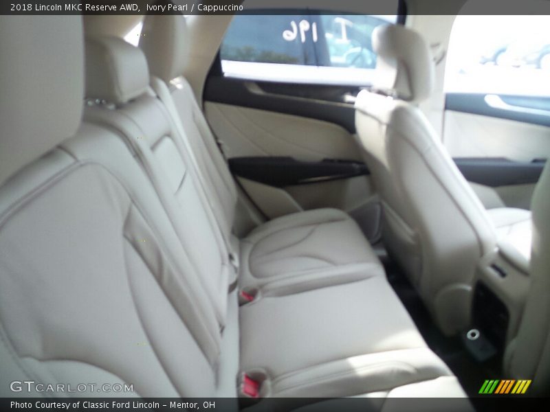 Ivory Pearl / Cappuccino 2018 Lincoln MKC Reserve AWD