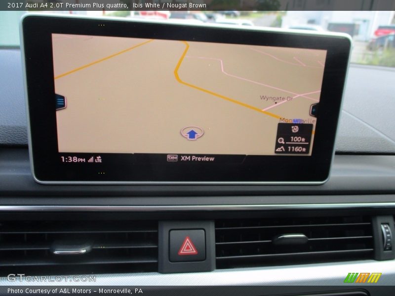 Ibis White / Nougat Brown 2017 Audi A4 2.0T Premium Plus quattro