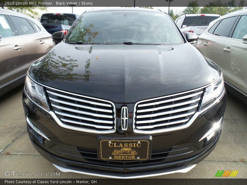 Black Velvet / Ebony 2018 Lincoln MKC Premier