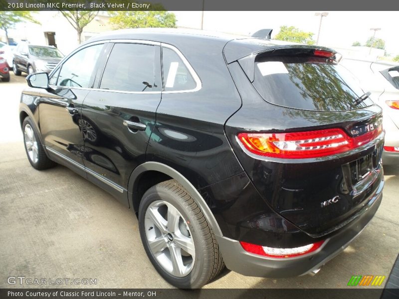 Black Velvet / Ebony 2018 Lincoln MKC Premier