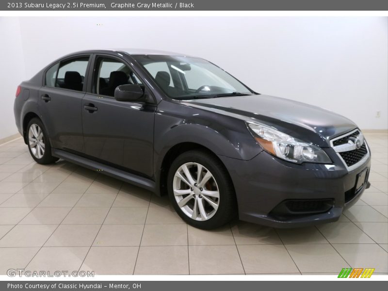 Graphite Gray Metallic / Black 2013 Subaru Legacy 2.5i Premium