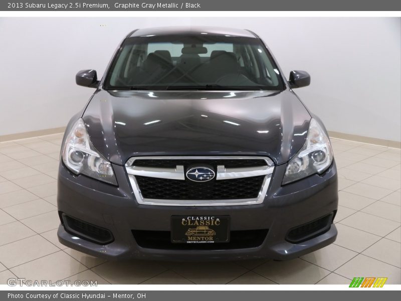 Graphite Gray Metallic / Black 2013 Subaru Legacy 2.5i Premium