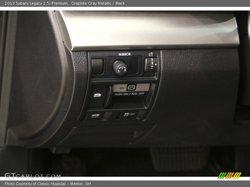 Graphite Gray Metallic / Black 2013 Subaru Legacy 2.5i Premium