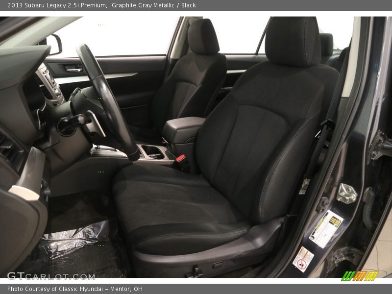 Graphite Gray Metallic / Black 2013 Subaru Legacy 2.5i Premium