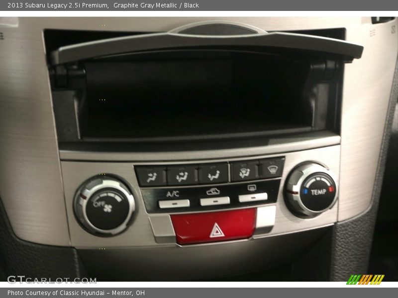 Graphite Gray Metallic / Black 2013 Subaru Legacy 2.5i Premium