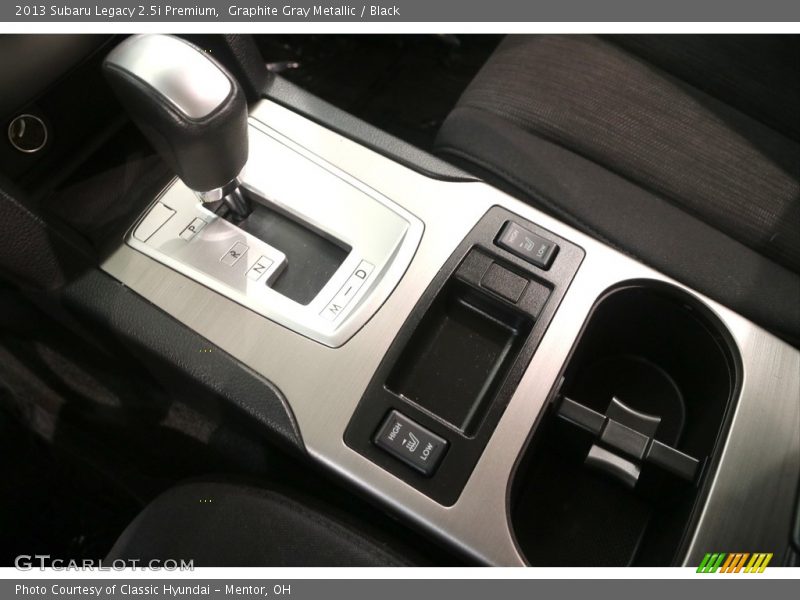 Graphite Gray Metallic / Black 2013 Subaru Legacy 2.5i Premium