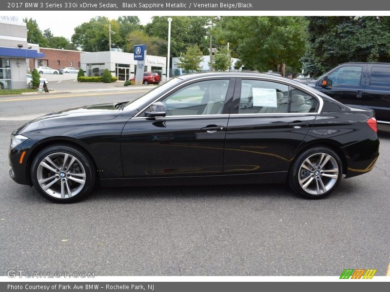  2017 3 Series 330i xDrive Sedan Black Sapphire Metallic