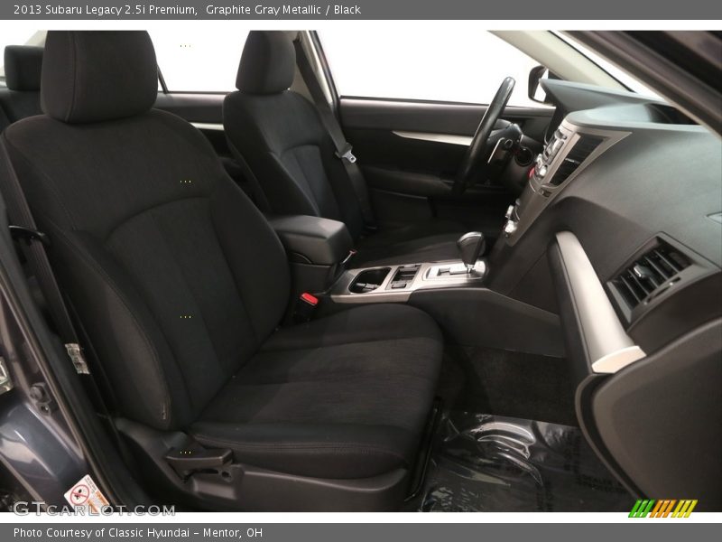 Graphite Gray Metallic / Black 2013 Subaru Legacy 2.5i Premium