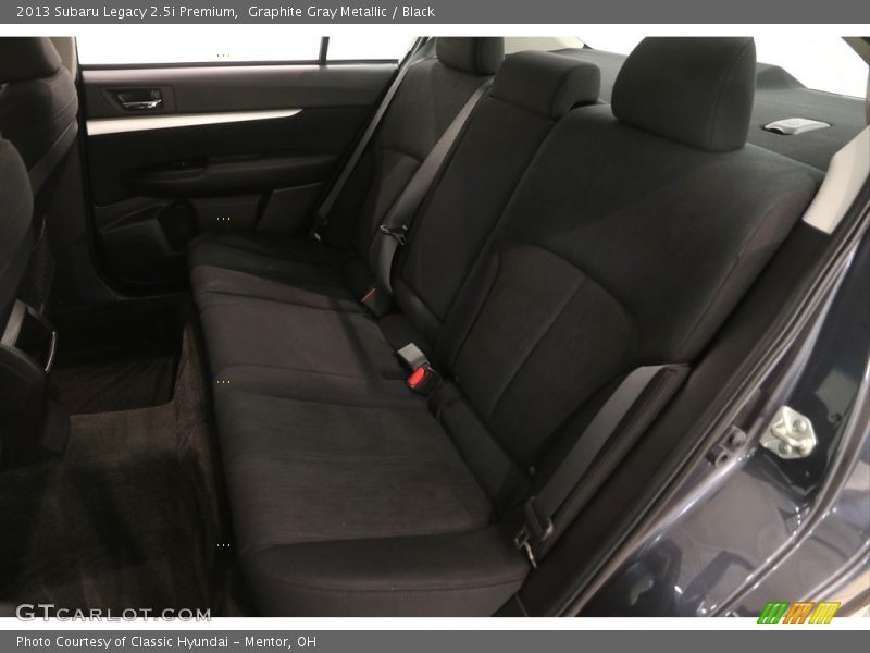 Graphite Gray Metallic / Black 2013 Subaru Legacy 2.5i Premium