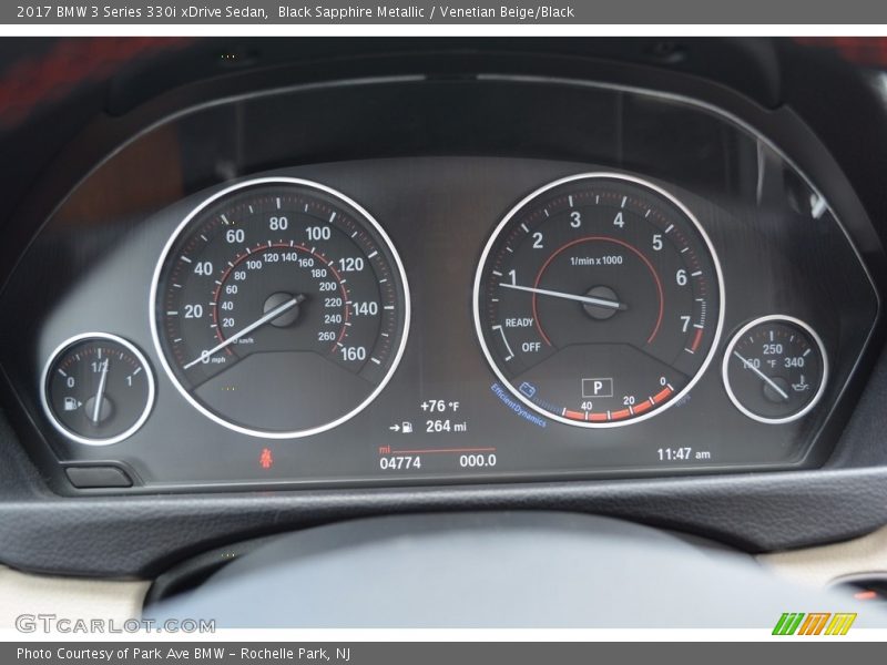  2017 3 Series 330i xDrive Sedan 330i xDrive Sedan Gauges
