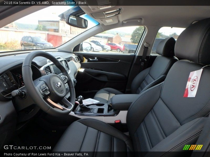  2018 Sorento EX V6 AWD Black Interior
