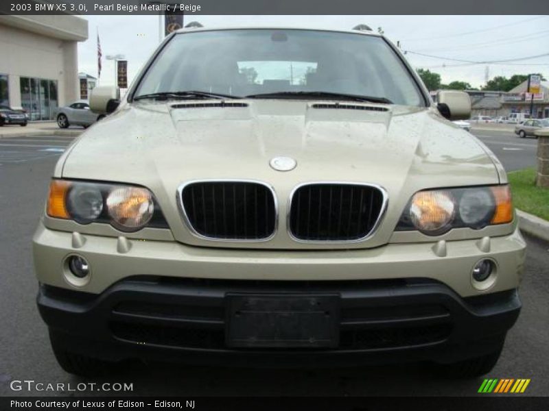 Pearl Beige Metallic / Beige 2003 BMW X5 3.0i