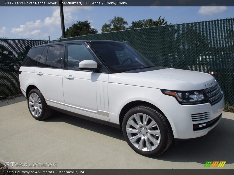 Fuji White / Ebony/Ebony 2017 Land Rover Range Rover Supercharged