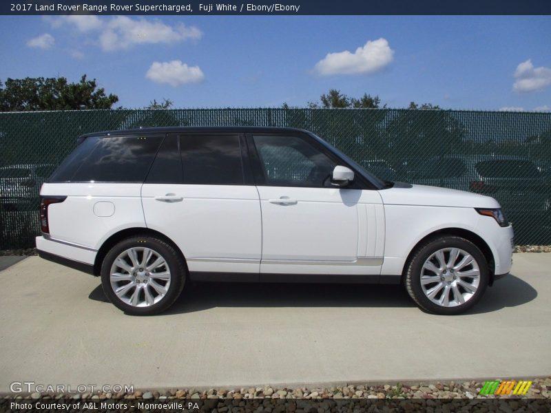 Fuji White / Ebony/Ebony 2017 Land Rover Range Rover Supercharged