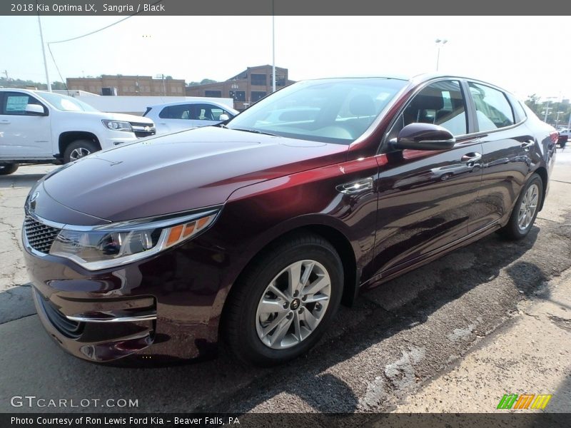 Sangria / Black 2018 Kia Optima LX