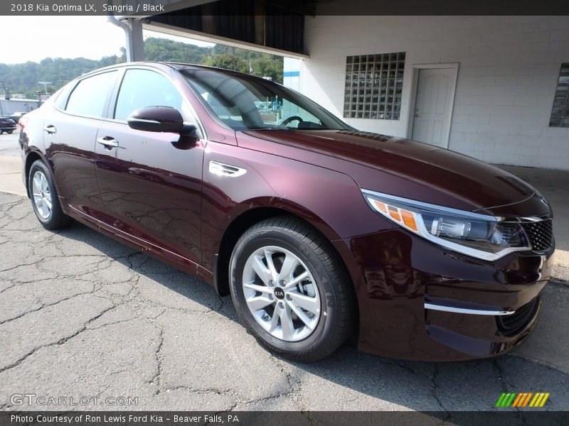Sangria / Black 2018 Kia Optima LX