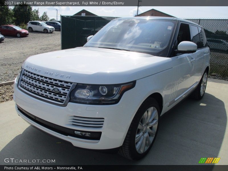 Fuji White / Ebony/Ebony 2017 Land Rover Range Rover Supercharged