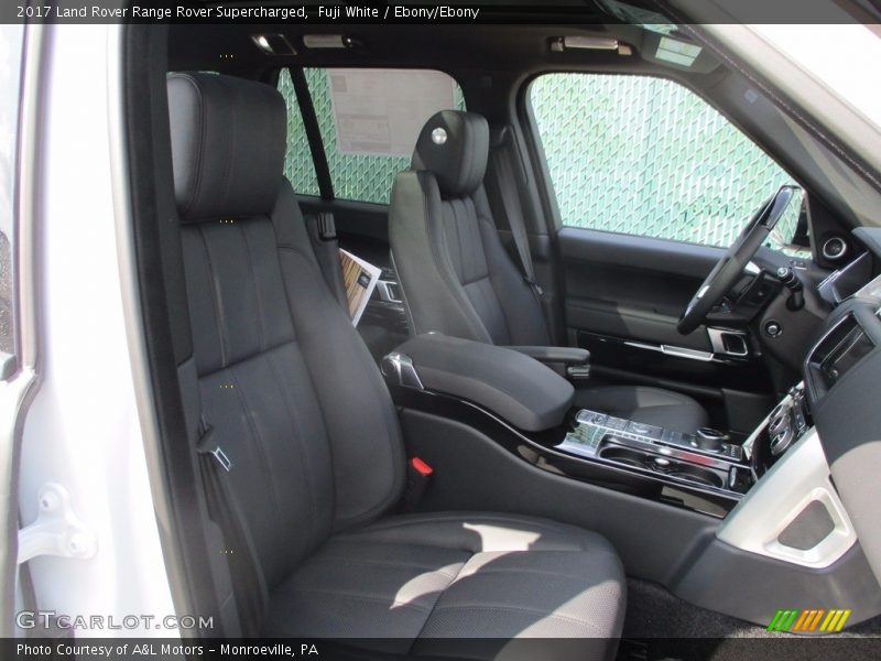 Fuji White / Ebony/Ebony 2017 Land Rover Range Rover Supercharged