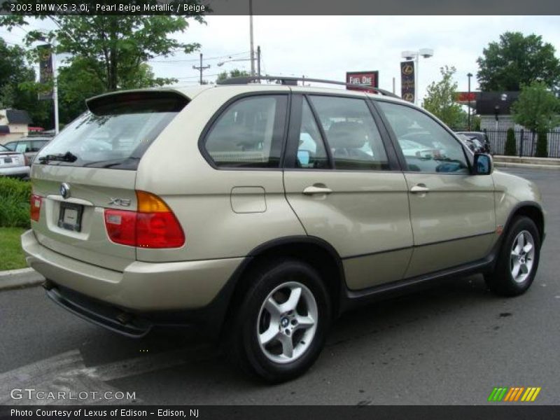 Pearl Beige Metallic / Beige 2003 BMW X5 3.0i