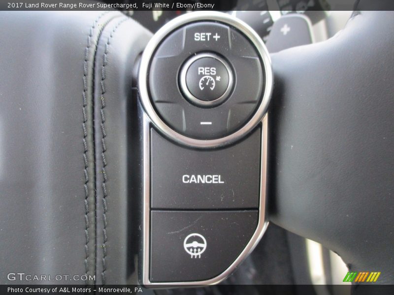 Fuji White / Ebony/Ebony 2017 Land Rover Range Rover Supercharged