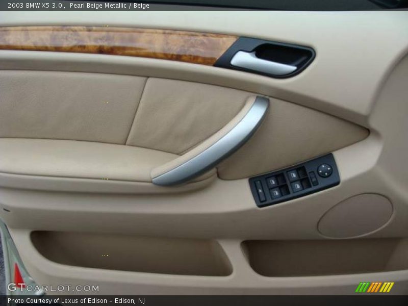 Pearl Beige Metallic / Beige 2003 BMW X5 3.0i
