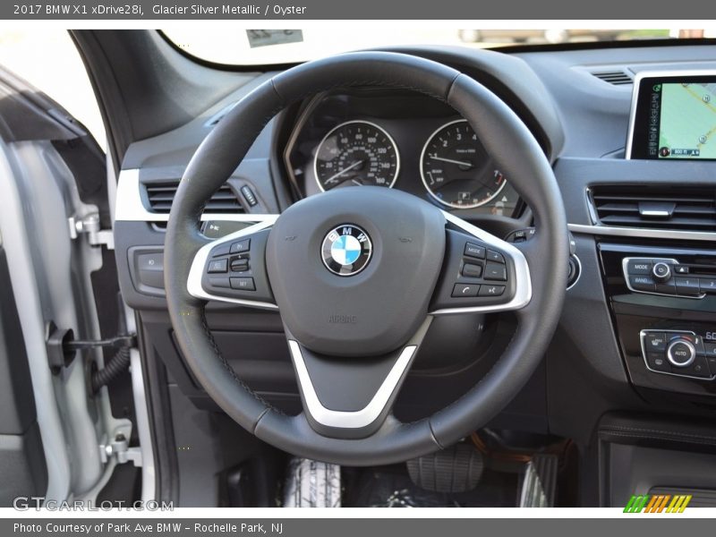 Glacier Silver Metallic / Oyster 2017 BMW X1 xDrive28i