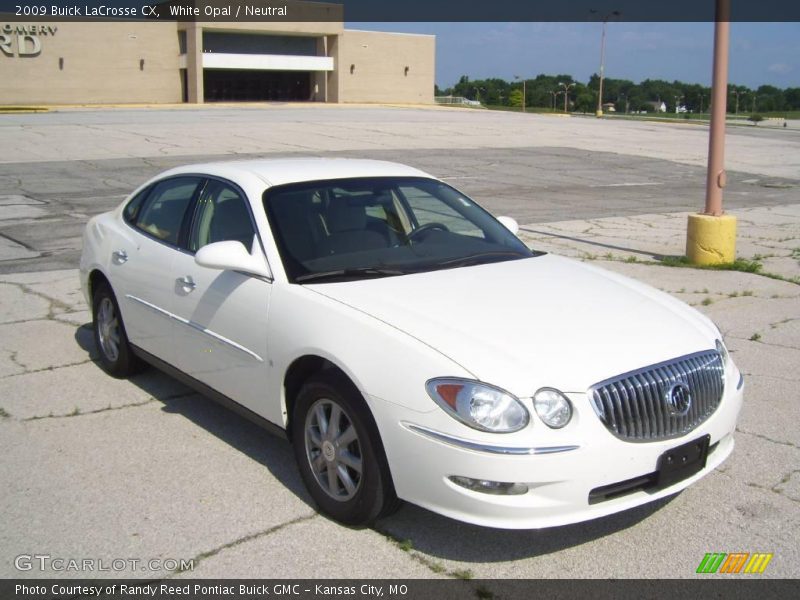 White Opal / Neutral 2009 Buick LaCrosse CX