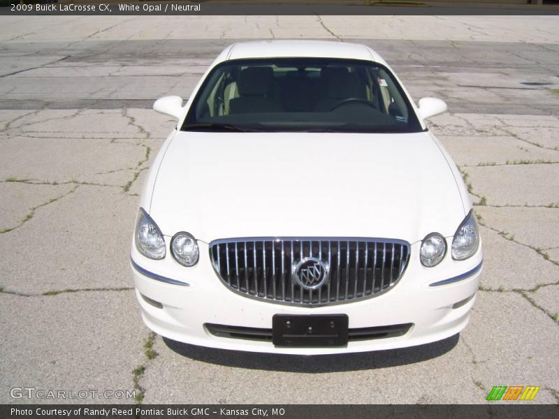 White Opal / Neutral 2009 Buick LaCrosse CX