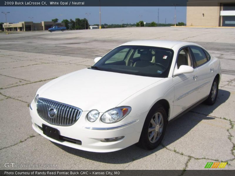 White Opal / Neutral 2009 Buick LaCrosse CX