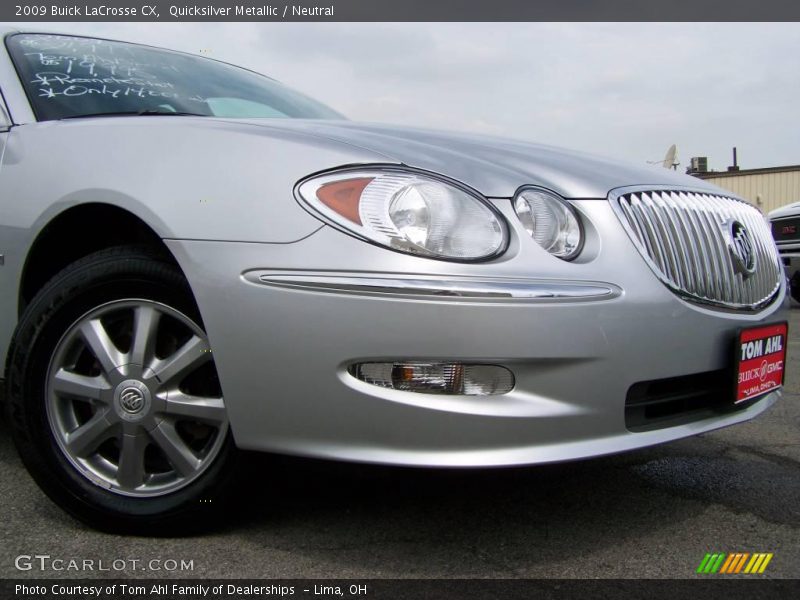 Quicksilver Metallic / Neutral 2009 Buick LaCrosse CX